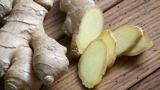 Fresh chopped ginger