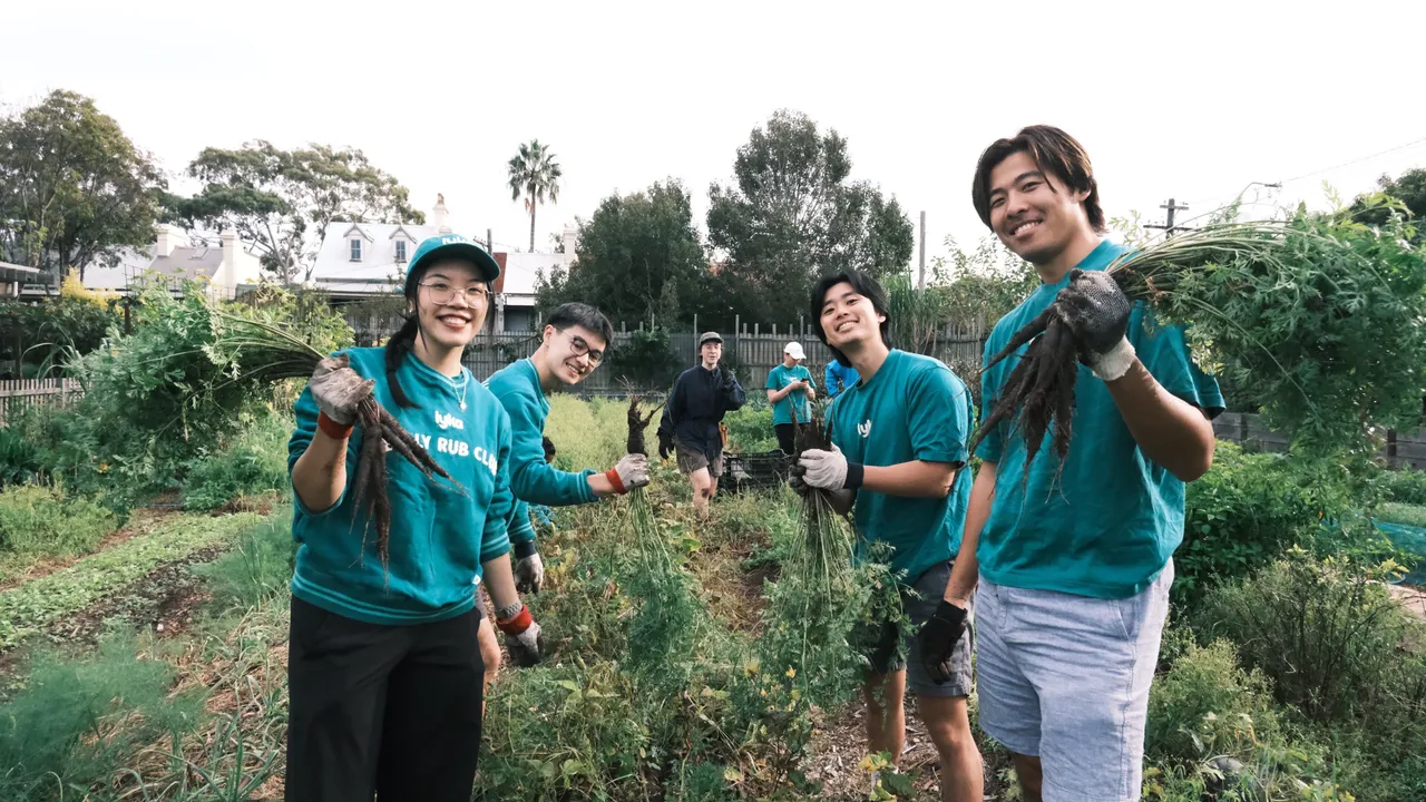 Lyka team at Pocket City Farms