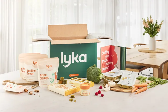 Unpacked Lyka delivery box